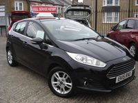 Used Ford Fiesta Zetec 2015 Black Hatchback