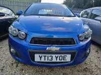 Used Chevrolet Aveo LTZ 2013 Blue Hatchback
