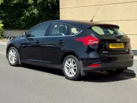 Used Ford Focus Zetec 125 HP (91 kW) 2016 Black Hatchback