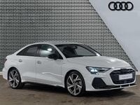 Used Audi A3 Black Edition 150 HP (110 kW) 2025 White Sedan