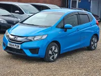 Used Honda Fit 137 HP (100 kW) 2015 Blue Hatchback