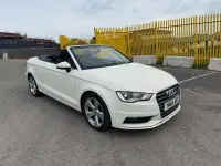 Used Audi A3 Cabriolet Sport 150 HP (110 kW) 2015 White Cabriolet