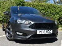 Used Ford Focus ST-Line X 140 HP (102 kW) 2018 Grey Hatchback