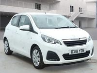 Used Peugeot 108 Active 2018 White Hatchback