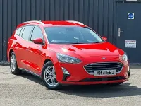 Used Ford Focus Zetec 125 HP (91 kW) 2022 Red Estate
