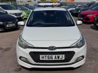 Used Hyundai i20 2016 White Hatchback