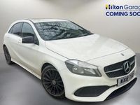 Used Mercedes A200 AMG line 136 HP (100 kW) 2018 White Hatchback