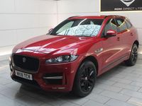 Used Jaguar F-Pace R-Sport 180 HP (132 kW) 2018 Red SUV