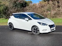Used Nissan Micra Acenta 92 HP (67 kW) 2022 White Hatchback