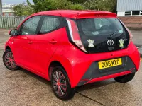 Used Toyota Aygo X-play 69 HP (50 kW) 2016 Red Hatchback