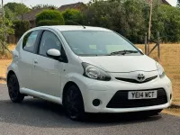 Used Toyota Aygo 2014 White Hatchback