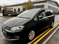 Used VW Sharan SE 140 HP (102 kW) 2012 Black MPV