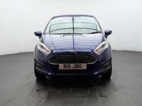 Used Ford Fiesta Titanium 105 HP (77 kW) 2015 Blue Hatchback