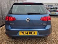 Used VW Golf VII SE 150 HP (110 kW) 2014 Blue Hatchback