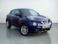 Used Nissan Juke N-Connecta 115 HP (84 kW) 2016 Blue SUV