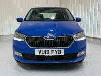 Usado Skoda Fabia SE L 110 CV (80 kW) 2019 Azul Utilitario