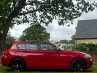 Used BMW 118 Sport Line 136 HP (100 kW) 2016 Red Hatchback