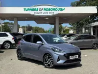 Used Hyundai i10 Premium 2024 Blue Hatchback