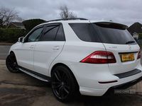 Used Mercedes ML350 AMG line 258 HP (189 kW) 2015 White SUV