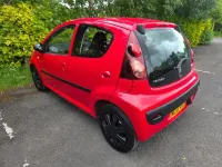 Used Peugeot 107 Active 68 HP (50 kW) 2012 Red Hatchback