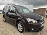 Used VW Caddy Life 102 HP (75 kW) 2012 Mauve/purple MPV