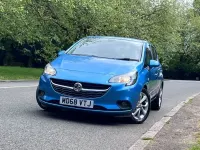 Używany Vauxhall Corsa 90 KM (66 kW) 2019 Niebieski Hatchback