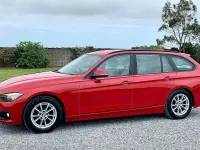 Used BMW 320 Efficient Dynamics 2017 Red Estate