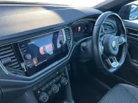 Used VW T-Roc R-line 115 HP (84 kW) 2019 Atlanitc blue SUV