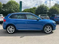Used Skoda Kamiq SE L Executive 115 HP (84 kW) 2023 Blue SUV