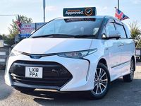 Used Toyota Estima Hybrid 2018 Pearl white MPV