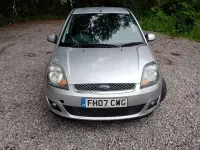 Used Ford Fiesta Ghia 100 HP (73 kW) 2007 Silver Hatchback