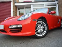 Used Porsche Boxster 255 HP (187 kW) 2010 Red Cabriolet