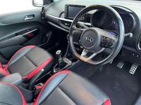 Used Kia Picanto GT-Line S 99 HP (72 kW) 2019 White Hatchback