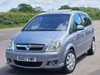 Used Vauxhall Meriva Design Edition 2007 Silver MPV