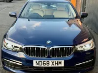 Used BMW 520 190 HP (139 kW) 2018 Blue Sedan