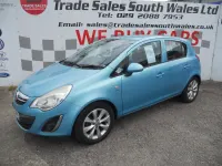 Usado Vauxhall Corsa Active 100 CV (73 kW) 2012 Azul Utilitario