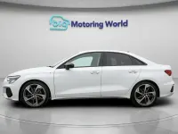 Begagnad Audi A3 S-Line 150 HK (110 kW) 2021 Vit Sedan