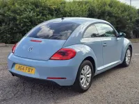 Used VW Beetle 105 HP (77 kW) 2015 Blue Hatchback