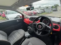 Used Fiat 500 Lounge 69 HP (50 kW) 2018 Pink Hatchback
