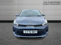 Used Kia Rio 84 HP (61 kW) 2020 Blue Hatchback