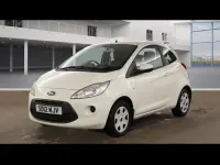 Used Ford Ka 69 HP (50 kW) 2012 White Hatchback