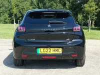 Used Peugeot e-208 Premium 100 kW (136 HP) 2022 Black Hatchback