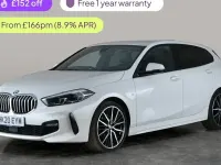 Used BMW 116 M Sport 116 HP (85 kW) 2020 White Hatchback