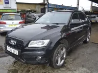 Used Audi Q5 S-line plus 230 HP (169 kW) 2015 Black SUV