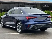Ny Audi A3 S-Line 2026 Blå Halvkombi