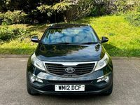 Begagnad Kia Sportage 2012 Svart SUV