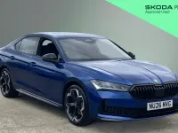 Used Skoda Superb SportLine 150 HP (110 kW) 2026 Cobalt blue  metallic Hatchback