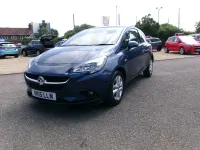 Used Vauxhall Corsa Design Edition 2015 Blue Hatchback