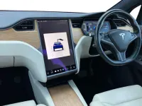 Used Tesla Model X Standard Range 311 kW (423 HP) 2019 Blue SUV