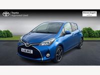 Used Toyota Yaris Design 99 HP (72 kW) 2016 Blue Hatchback